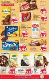 Gazetka promocyjna Kaufland - OFERTA TYGODNIA - Gazetka - ważna od 20.04 do 20.04.2022 - strona 28 - produkty: BelVita, Ciastka, Mieszanka studencka, Dr Gerard, Daktyle, Wafle, Herbatniki, Vita C, Rurki, Delicje, Gala, Kakao, Olej, Oreo, Biszkopty, Bakalland, Fa