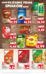 Gazetka promocyjna Kaufland - OFERTA TYGODNIA - Gazetka - ważna od 20.04 do 20.04.2022 - strona 29 - produkty: Orzechy włoskie, Kawa ziarnista, Kawa mielona, Kawa, Herbata czarna, Lipton, Prima, Lavazza, Herbata, Ogród, Herbapol, Herbata owocowa