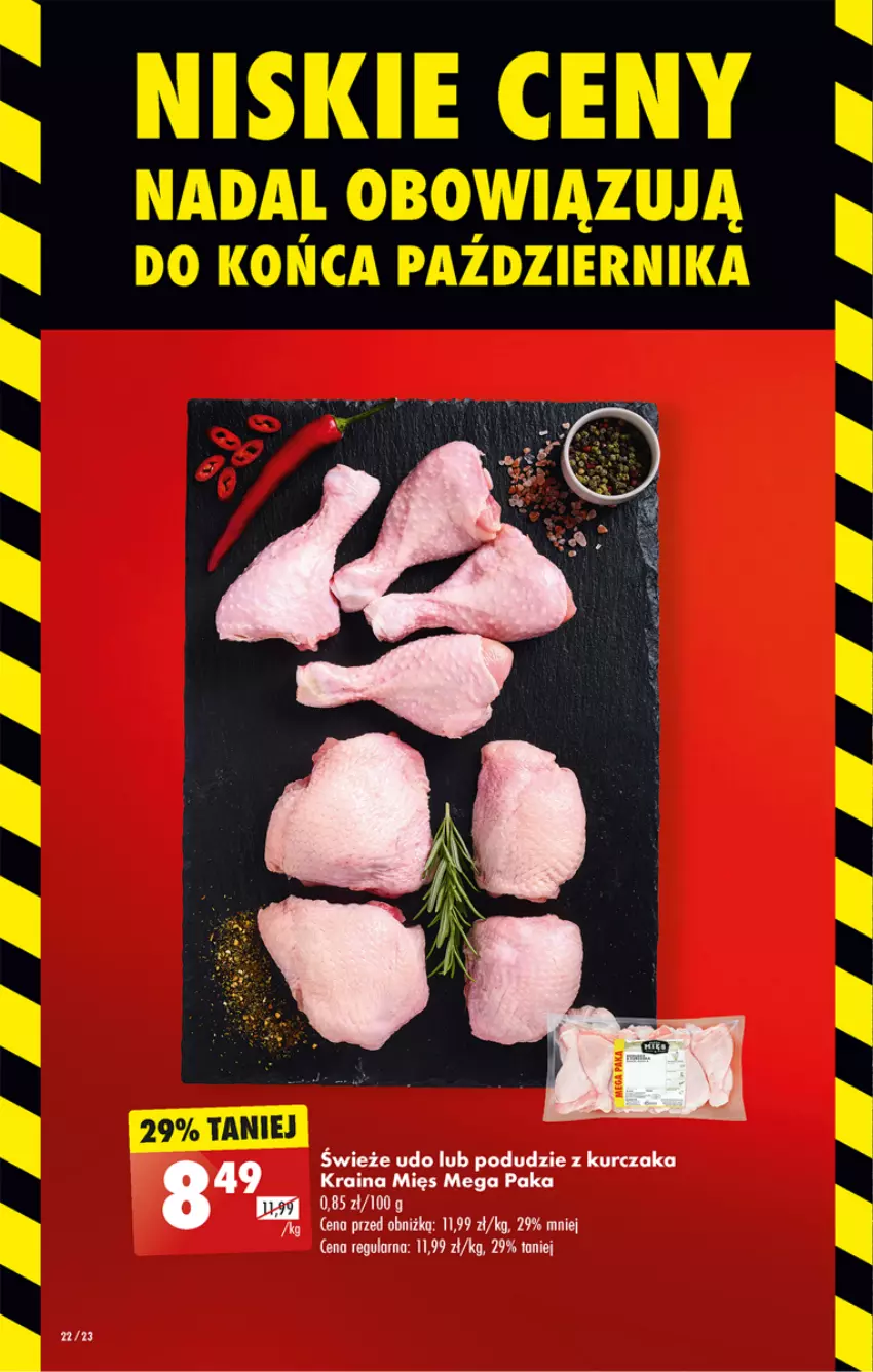 Gazetka promocyjna Biedronka - Od czwartku - ważna 12.10 do 18.10.2023 - strona 22 - produkty: Kurczak, Podudzie z kurczaka