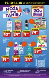 Gazetka promocyjna Biedronka - Od czwartku - Gazetka - ważna od 18.10 do 18.10.2023 - strona 55 - produkty: Pampers, Proszek do prania, Pianka do golenia, Płyn do płukania, Szampon, Gillette, Ariel, Lenor, Psi Patrol, Fa