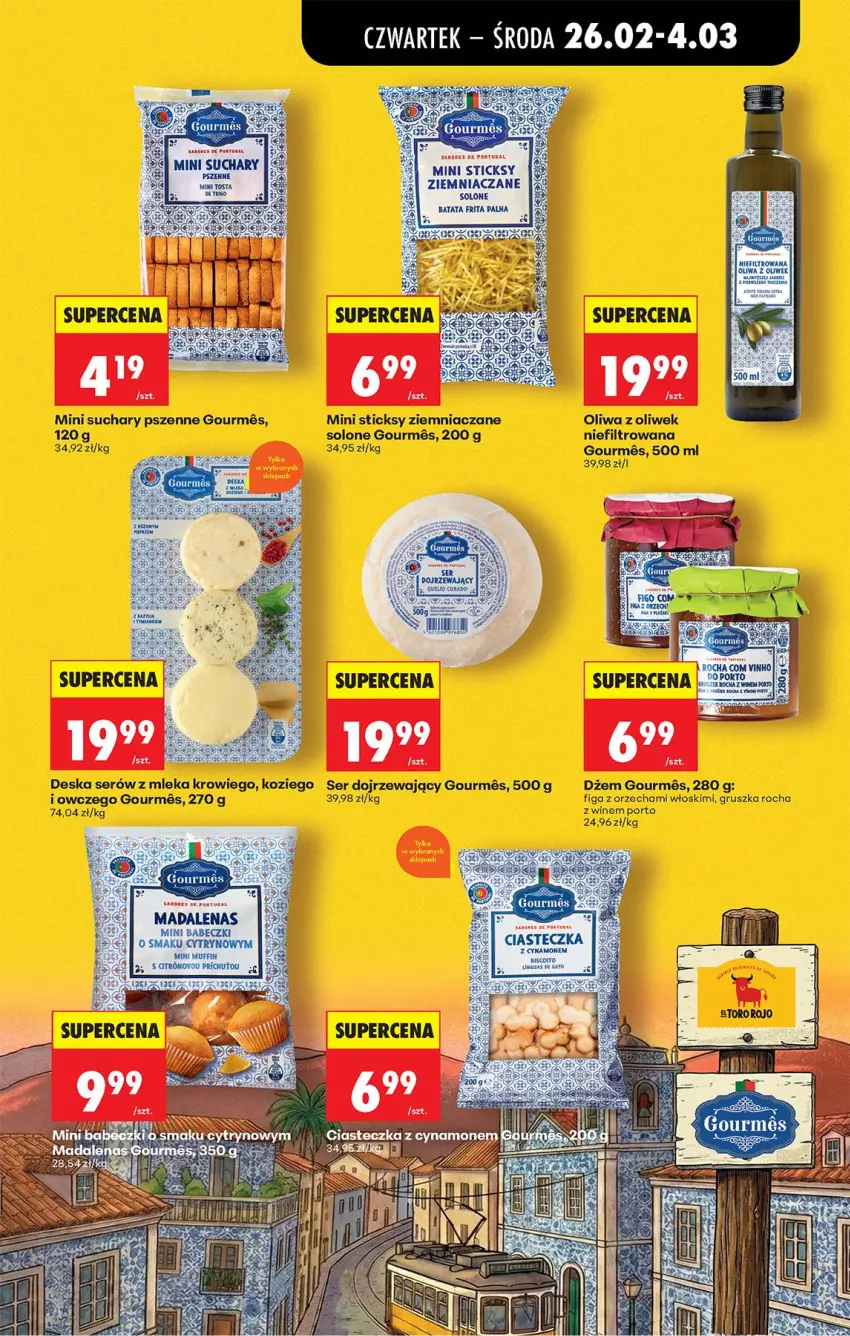 Gazetka promocyjna Biedronka - Od Czwartku - ważna 26.02 do 04.03.2026 - strona 49 - produkty: Deska serów, Dżem, Fa, Oliwa, Oliwa z oliwek, Por, Ser