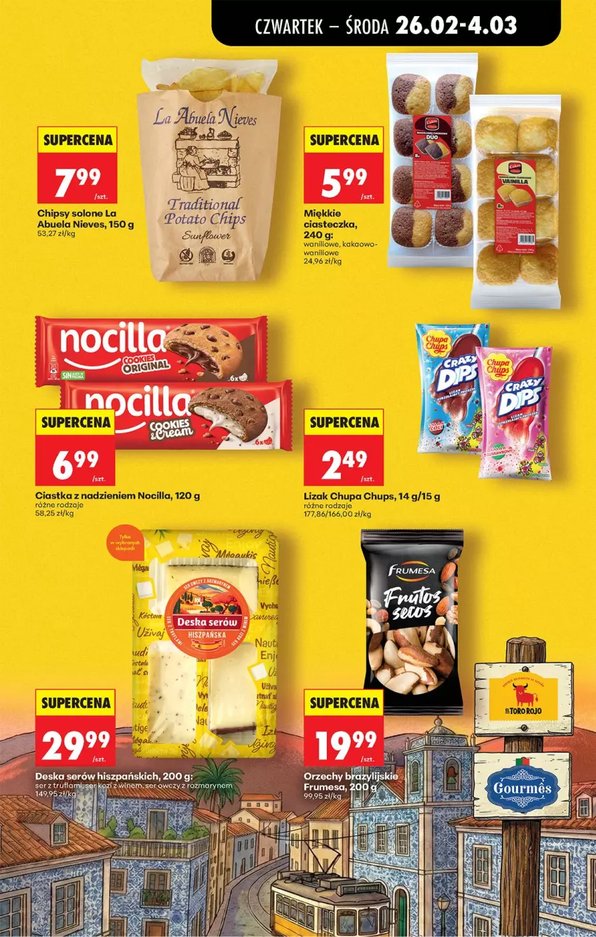 Gazetka promocyjna Biedronka - Od Czwartku - ważna 26.02 do 04.03.2026 - strona 51 - produkty: Chipsy, Chupa Chups, Ciastka, Fa, Kakao, Ser, Ser owczy