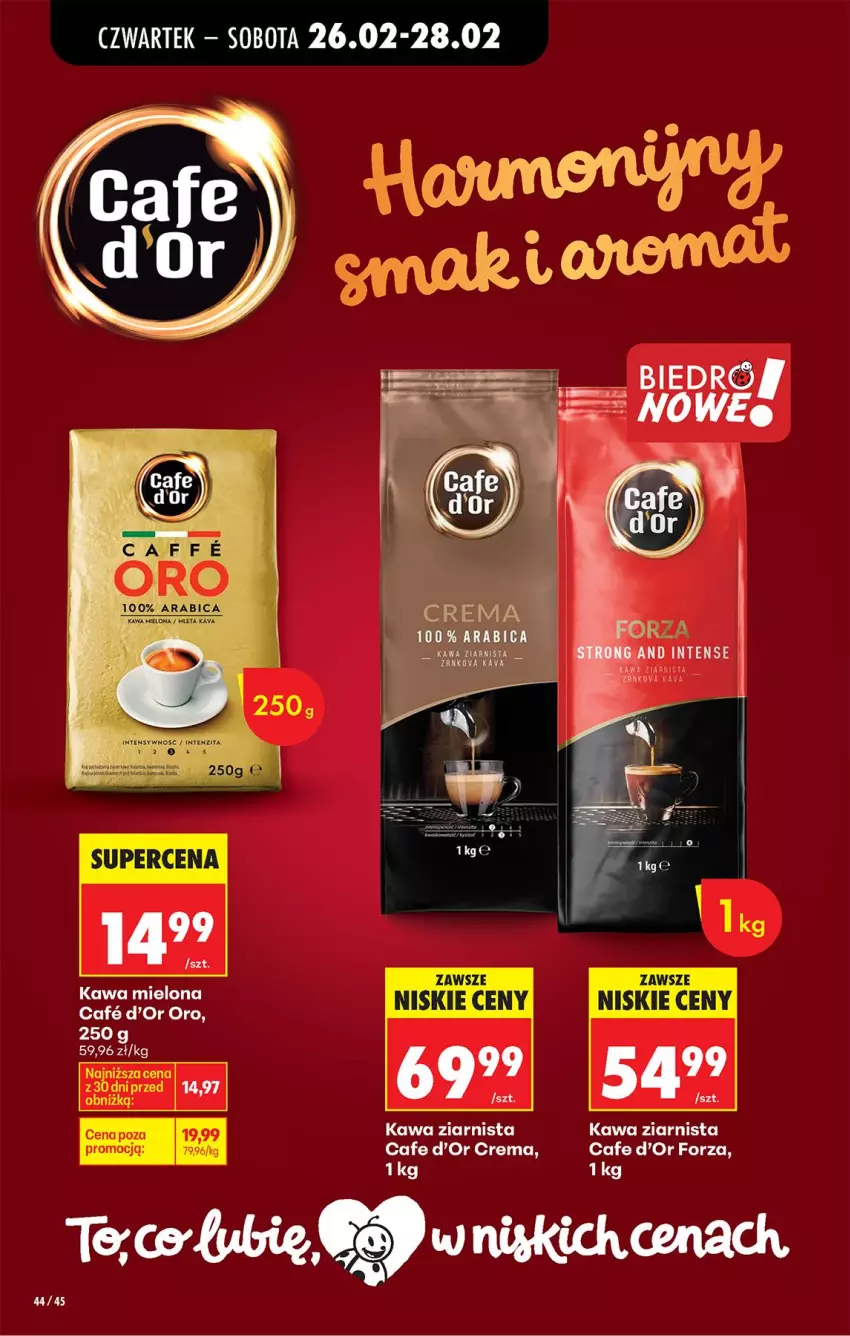 Gazetka promocyjna Biedronka - Od Czwartku - ważna 26.02 do 04.03.2026 - strona 52 - produkty: BIC, Fa, Kawa, Kawa mielona, Kawa ziarnista