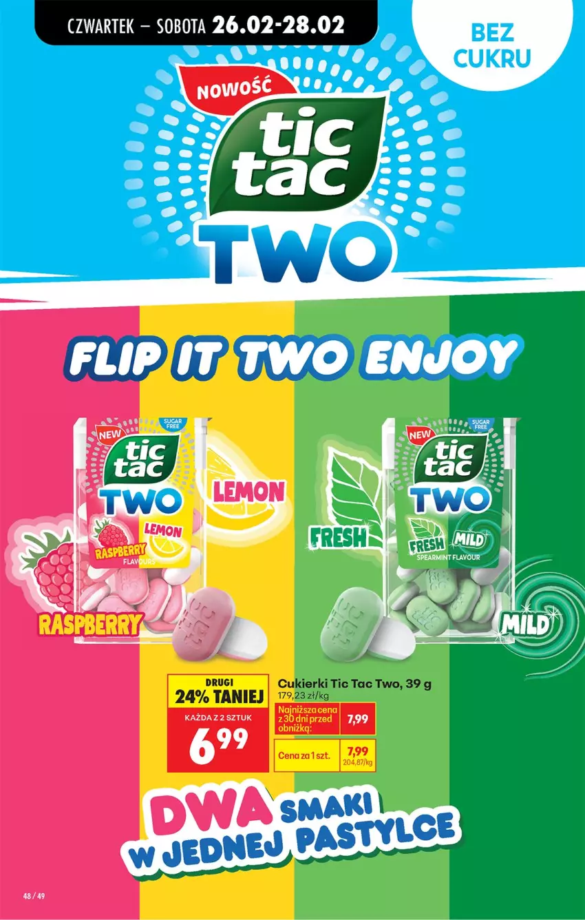 Gazetka promocyjna Biedronka - Od Czwartku - ważna 26.02 do 04.03.2026 - strona 58 - produkty: Cukier, Cukierki