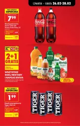 Gazetka promocyjna Biedronka - Od Czwartku - Gazetka - ważna od 04.03 do 04.03.2026 - strona 15 - produkty: Sok, Por, Gin, Gra, Napój energetyczny, Coca-Cola, Napoje, Napój gazowany, Napój, Nektar, Fa