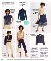Gazetka promocyjna Bonprix - POWRÓT MODY LAT 70. - Gazetka - ważna od 13.10 do 13.10.2025 - strona 54 - produkty: Spódnica, Gra, Granat, Cynk, Cień, Spodnie