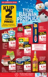 Gazetka promocyjna Kaufland - OFERTA TYGODNIA - Gazetka - ważna od 10.02 do 10.02.2021 - strona 4 - produkty: Piwa, Piwo, Piec, Sałatka, Koncentrat pomidorowy, Makaron, Dawtona, Sos, Ser, Gra, BIC, Kasza jęczmienna, Kawa, Dega, Sałatka warzywna, Desperados, Sałat, Serek, Serek twarogowy, Tuńczyk, Cenos, Barilla, Kasza, Olej, Almette