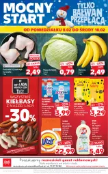 Gazetka promocyjna Kaufland - OFERTA TYGODNIA - Gazetka - ważna od 10.02 do 10.02.2021 - strona 56 - produkty: Kurczak, Banany, Ser, Pur, Do mycia naczyń, Danone, Proszek do prania, Actimel, Płyn do mycia naczyń, Vizir, Płyn do mycia, Waga, Napój