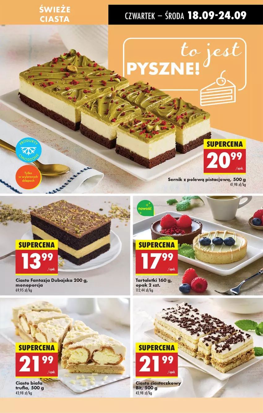 Gazetka promocyjna Biedronka - Od Czwartku - ważna 18.09 do 24.09.2025 - strona 13 - produkty: Fa, Fanta, Por, Ser, Tarta