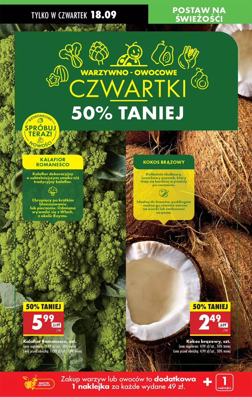Gazetka promocyjna Biedronka - Od Czwartku - ważna 18.09 do 24.09.2025 - strona 21 - produkty: Klej, Kokos