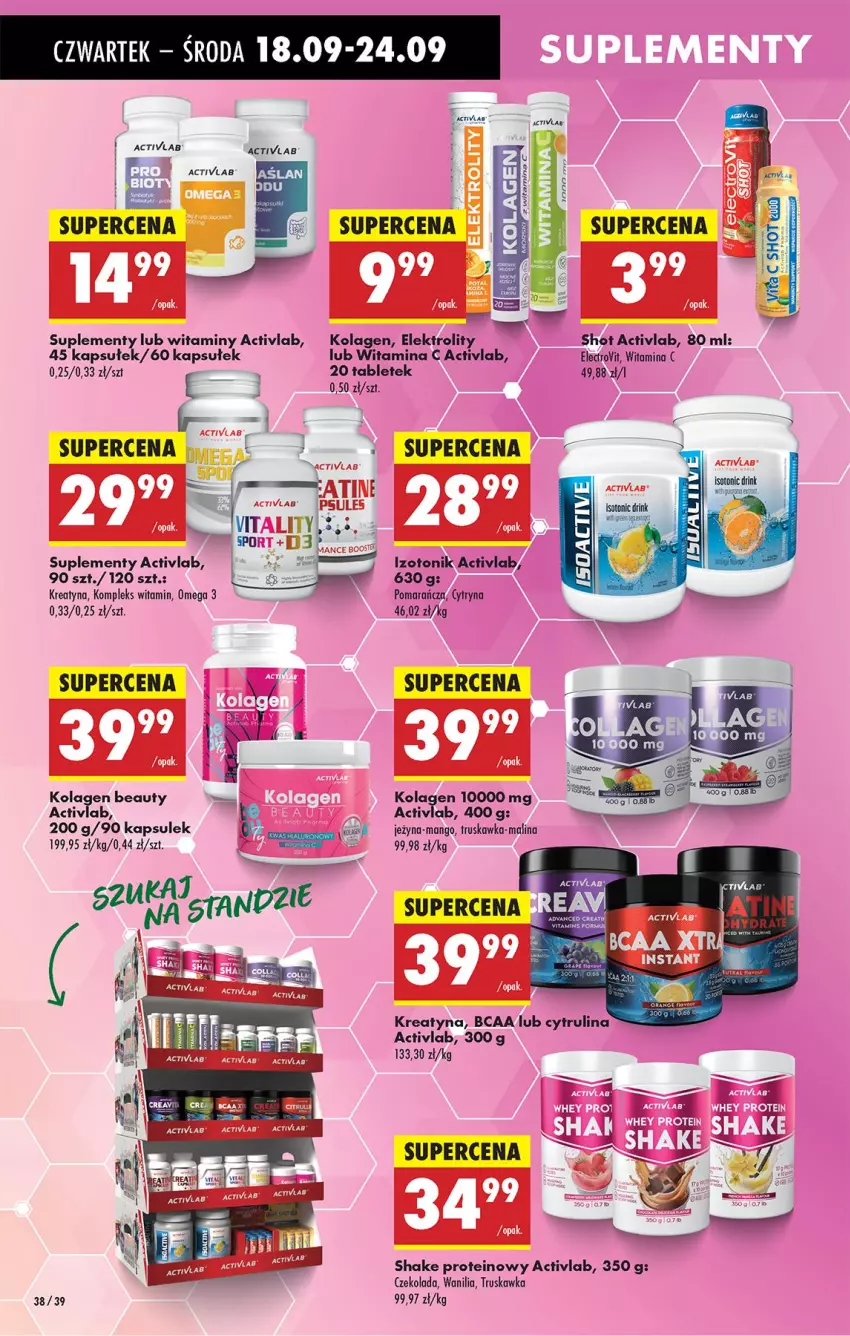 Gazetka promocyjna Biedronka - Od Czwartku - ważna 18.09 do 24.09.2025 - strona 46 - produkty: Czekolada, Kolagen, Mango, Tablet, Tonik