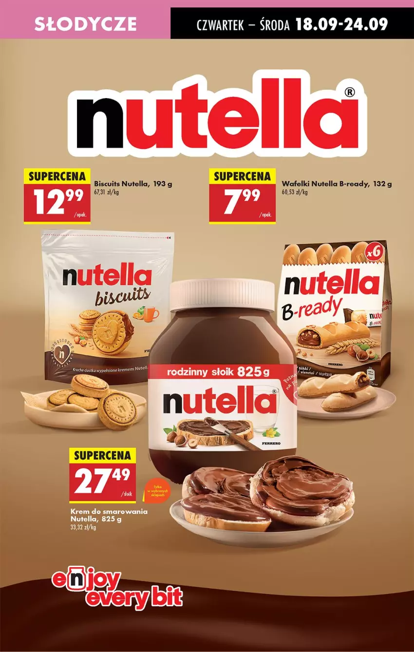 Gazetka promocyjna Biedronka - Od Czwartku - ważna 18.09 do 24.09.2025 - strona 51 - produkty: Gra, Nutella