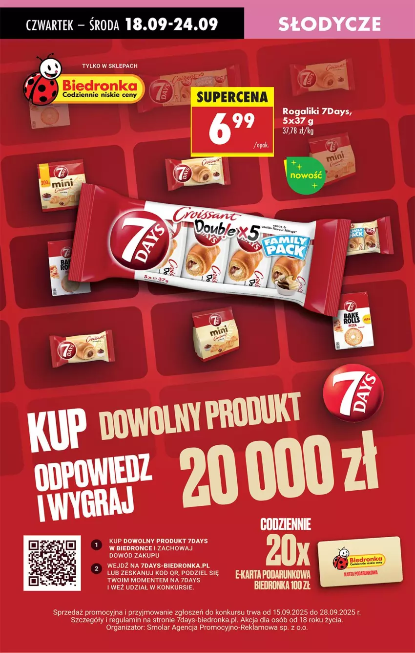 Gazetka promocyjna Biedronka - Od Czwartku - ważna 18.09 do 24.09.2025 - strona 54 - produkty: Mola, Rogal