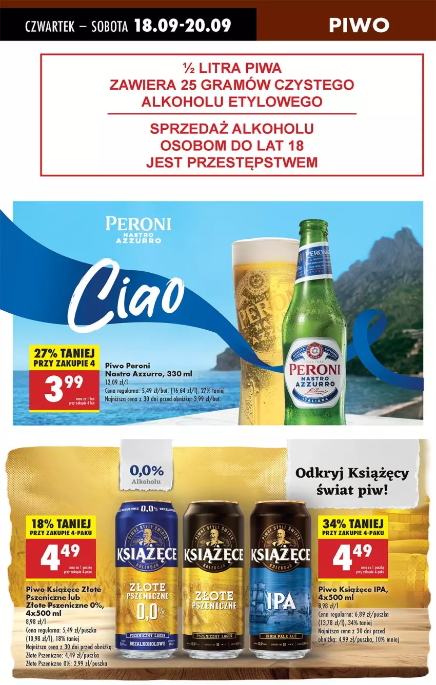 Gazetka promocyjna Biedronka - Od Czwartku - ważna 18.09 do 24.09.2025 - strona 59 - produkty: Fa, Gra, Piwa, Piwo