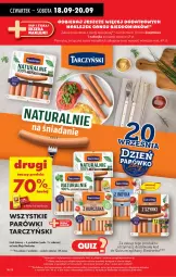 Gazetka promocyjna Biedronka - Od Czwartku - Gazetka - ważna od 24.09 do 24.09.2025 - strona 36 - produkty: Kurczak, Quiz, Parówki, Tarczyński