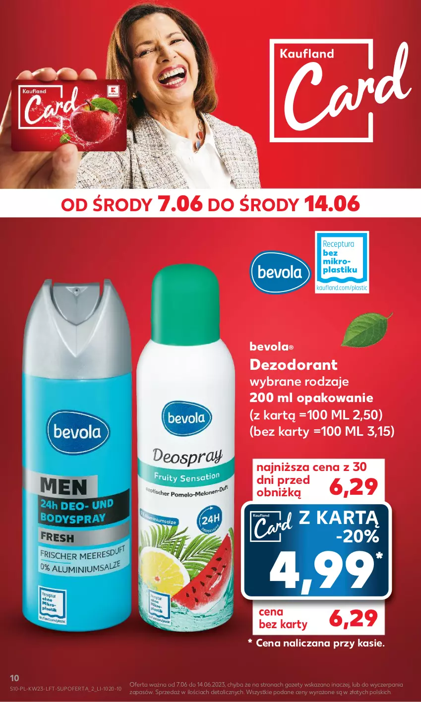 Gazetka promocyjna Kaufland - Gazetka tygodnia - ważna 07.06 do 14.06.2023 - strona 10 - produkty: Dezodorant