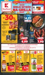 Gazetka promocyjna Kaufland - Gazetka tygodnia - Gazetka - ważna od 14.06 do 14.06.2023 - strona 1 - produkty: Piwa, Piwo, Gra, Węgiel drzewny, Kasztelan, Stek, Chipsy, Desperados, Morliny, Crunchips, Waga, Grill, Kiełbasa