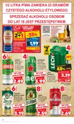 Gazetka promocyjna Kaufland - Gazetka tygodnia - Gazetka - ważna od 14.06 do 14.06.2023 - strona 38 - produkty: Piwa, Piwo, Gra, Heineken, Warka, Piwo jasne, Lech Premium