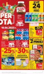 Gazetka promocyjna Kaufland - Gazetka tygodnia - Gazetka - ważna od 14.06 do 14.06.2023 - strona 7 - produkty: Nutella, Ser, 7up, Finish, Mirinda, Actimel, Pepsi, Pizza, Napój gazowany, Ferrero, Waga, Napój, Hortex