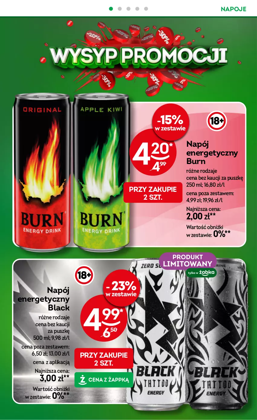 Gazetka promocyjna Żabka - gazetka-promocyjna-39-40-2026 - ważna 23.09 do 06.10.2026 - strona 20 - produkty: Lack, Napój, Napój energetyczny, Napoje