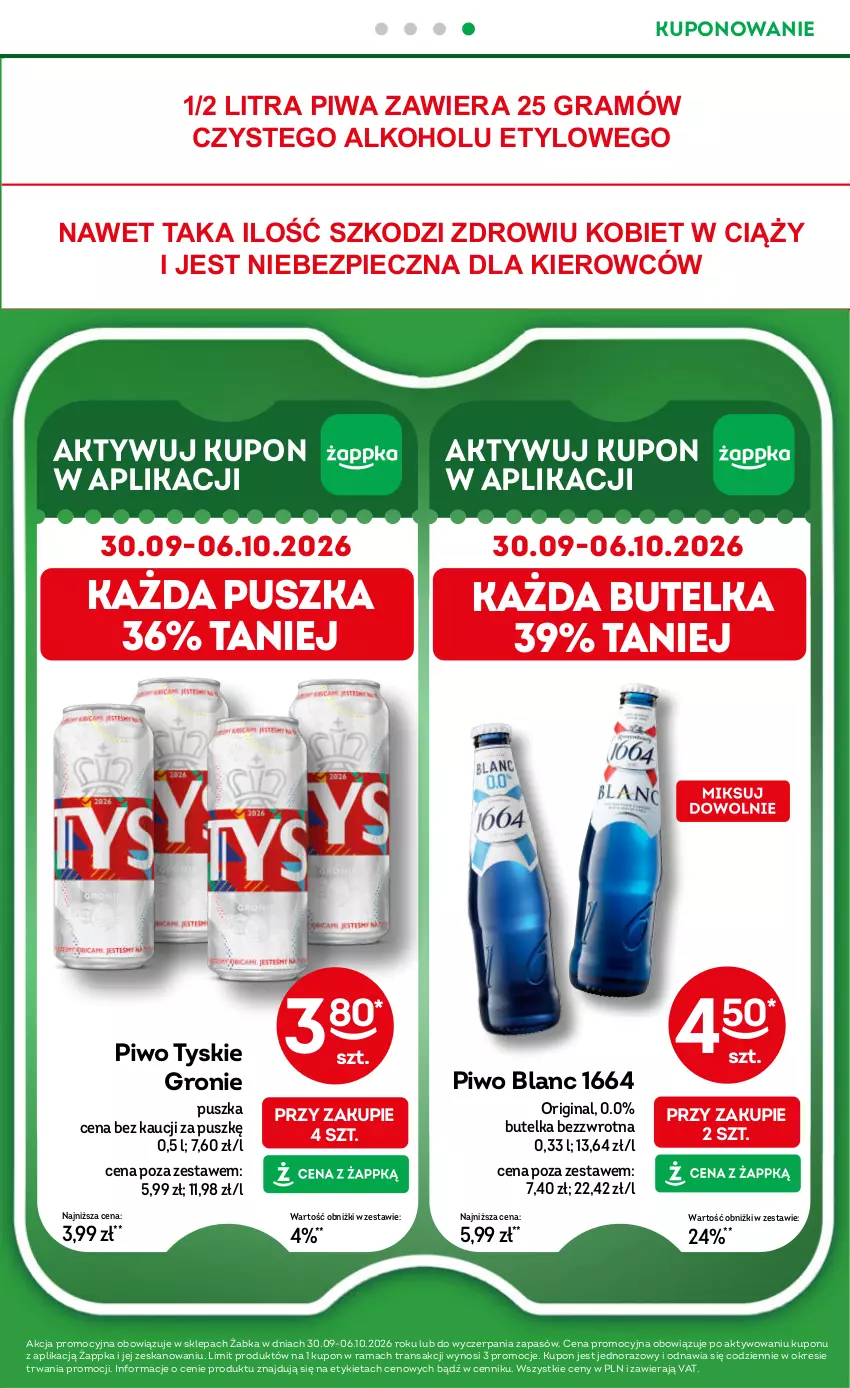 Gazetka promocyjna Żabka - gazetka-promocyjna-39-40-2026 - ważna 23.09 do 06.10.2026 - strona 47 - produkty: Gin, Gra, Piec, Piwa, Piwo, Rama, Tran, Tyskie