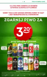 Gazetka promocyjna Żabka - gazetka-promocyjna-39-40-2026 - Gazetka - ważna od 06.10 do 06.10.2026 - strona 19 - produkty: Piwa, Piwo, Piec, Koc, Gra, Królewski, Kasztelan, Tatra, Piast, Okocim, Harnaś