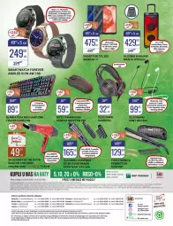 Gazetka promocyjna Bi1 - Letniej zabawy czas - Gazetka - ważna od 31.05 do 31.05.2022 - strona 20 - produkty: Ser, Por, Gra, Acer, Amol, Remington, Słuchawki, Klawiatura, Mikrofon, Lokówka, Sony, Sencor, Pasek, Smartwatch, Dres, Mysz, Krokomierz, Monitor, Suszarka, Braun, Manta, Smartfon, Fa