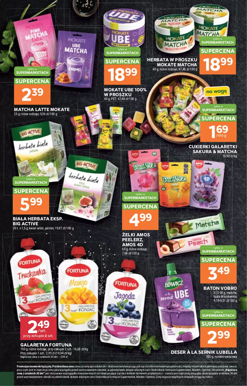 Gazetka promocyjna Stokrotka - Azja od Kuchni - ważna 03.09 do 13.09.2026 - strona 9 - produkty: Baton, Bell, Bella, Cukier, Cukierki, Deser, Fortuna, Gala, Galaretka, Galaretki, Herbata, Lubella, Mięso, Optima, Owoce, Ryż, Ser, Warzywa