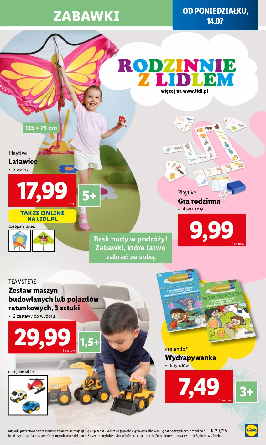 Gazetka promocyjna Lidl - GAZETKA - ważna 14.07 do 19.07.2025 - strona 23 - produkty: Gra, Pojazd