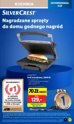 Gazetka promocyjna Lidl - GAZETKA - Gazetka - ważna od 19.07 do 19.07.2025 - strona 9 - produkty: Silvercrest, Grzejnik, Odkurzacz, Gra, Skrobaczka, Grill kontaktowy, Odkurzacze, Kuchnia, Pojemnik, Monitor, Grill