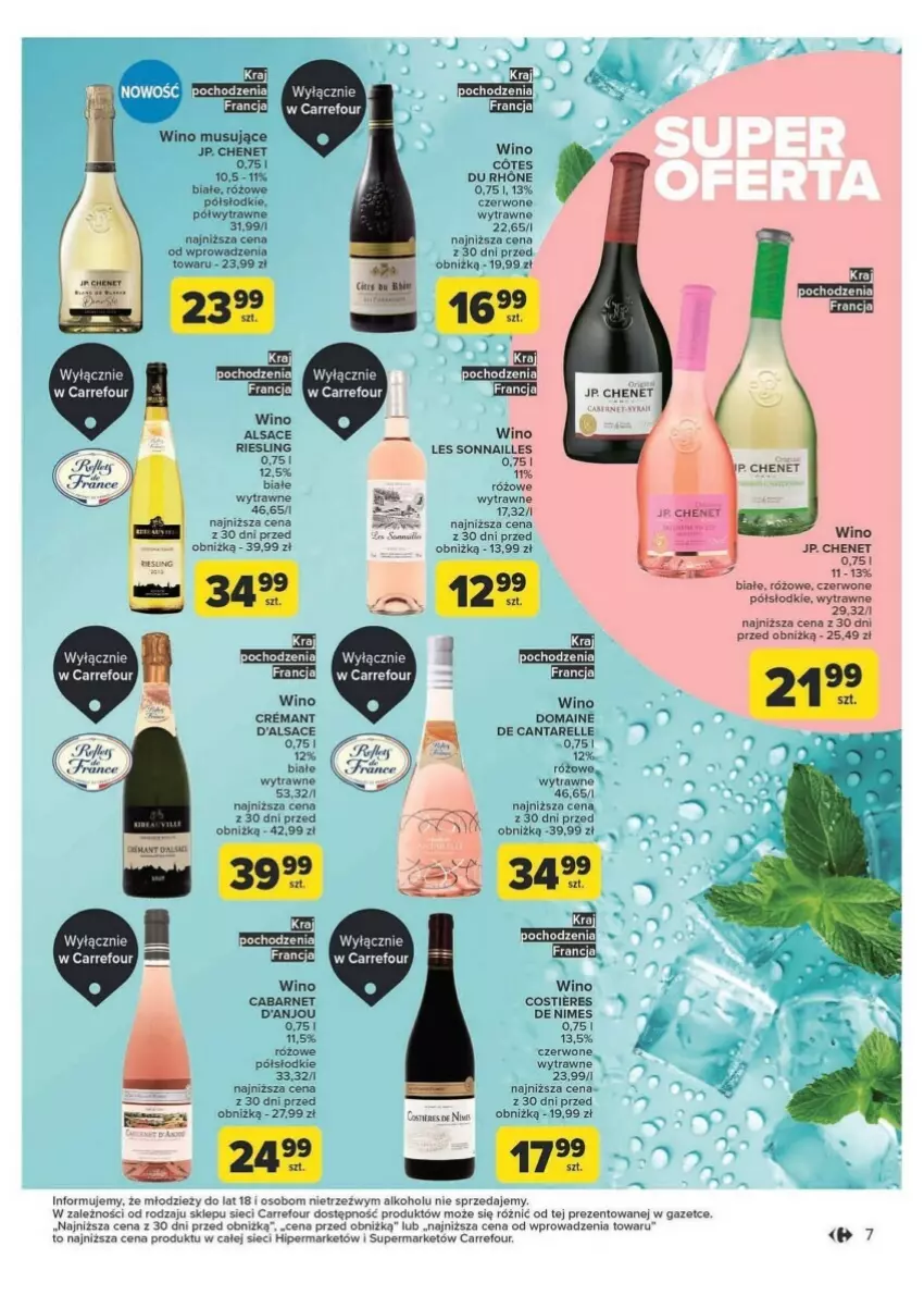 Gazetka promocyjna Carrefour - ważna 03.06 do 15.06.2024 - strona 10 - produkty: Mus, Wino, Wino musujące