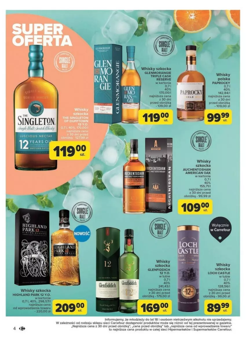 Gazetka promocyjna Carrefour - ważna 03.06 do 15.06.2024 - strona 7 - produkty: Koc, Ser, Whisky