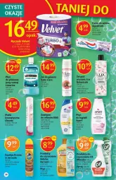 Gazetka promocyjna Delikatesy Centrum - Gazetka DC35 - Gazetka - ważna od 14.09 do 14.09.2022 - strona 30 - produkty: Płyn do kąpieli, Emulsja, Gin, Cif, Płyn do płukania jamy ustnej, Listerine, Aquafresh, Kuchnia, Sati, Pasta do zębów, Velvet, Cleanic, Mleczko, Płyn do płukania, Ręcznik, Rolki, Szampon, Sidolux, Pronto, Meble