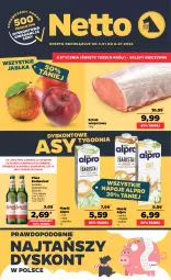 Gazetka promocyjna Netto - Nowy rok - Gazetka - ważna od 08.01 do 08.01.2022 - strona 1 - produkty: Piwa, Piwo, Ser, Ryż, Gra, Napoje, Schab wieprzowy, Alpro, Napój, Kokos, Jabłka