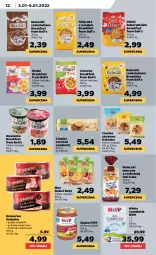 Gazetka promocyjna Netto - Nowy rok - Gazetka - ważna od 08.01 do 08.01.2022 - strona 12 - produkty: HiPP, Ciastka, Sok, Ser, Mus, Sokołów, Bell, Bułeczki, Owsianka, Dan Cake, Bułeczki mleczne, Kubuś, Ciastka owsiane, Golonka wieprzowa, Mleko, Fa
