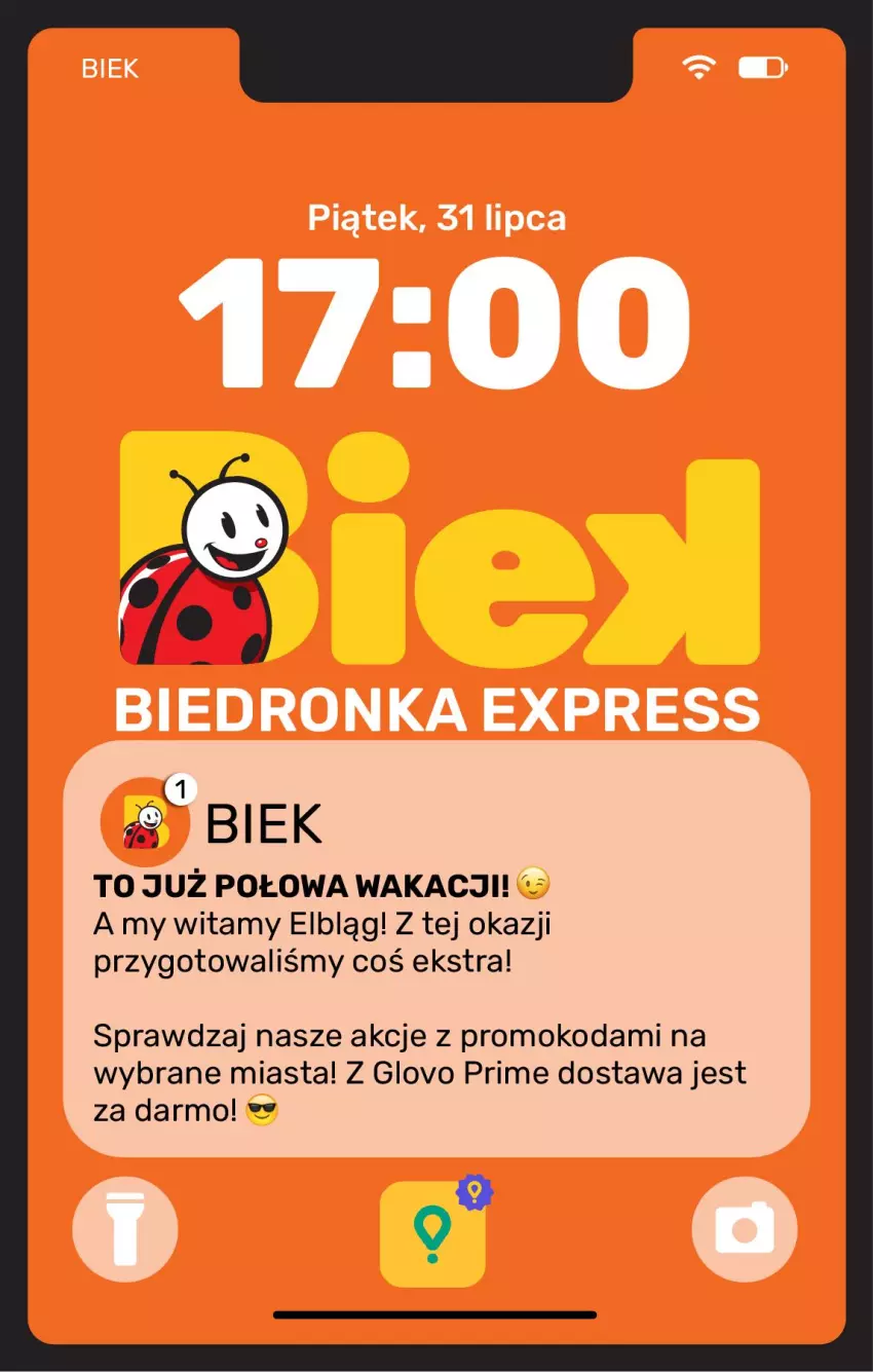 Gazetka promocyjna Biedronka - BIEK - ważna 31.07 do 07.08.2026 - strona 1