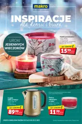Gazetka promocyjna Makro - [Oferta promocyjna] Artykuły spożywcze i przemysłowe - Gazetka - ważna od 29.11 do 29.11.2021 - strona 26 - produkty: Por, Bols, Czajnik, Bolsius, Kubek