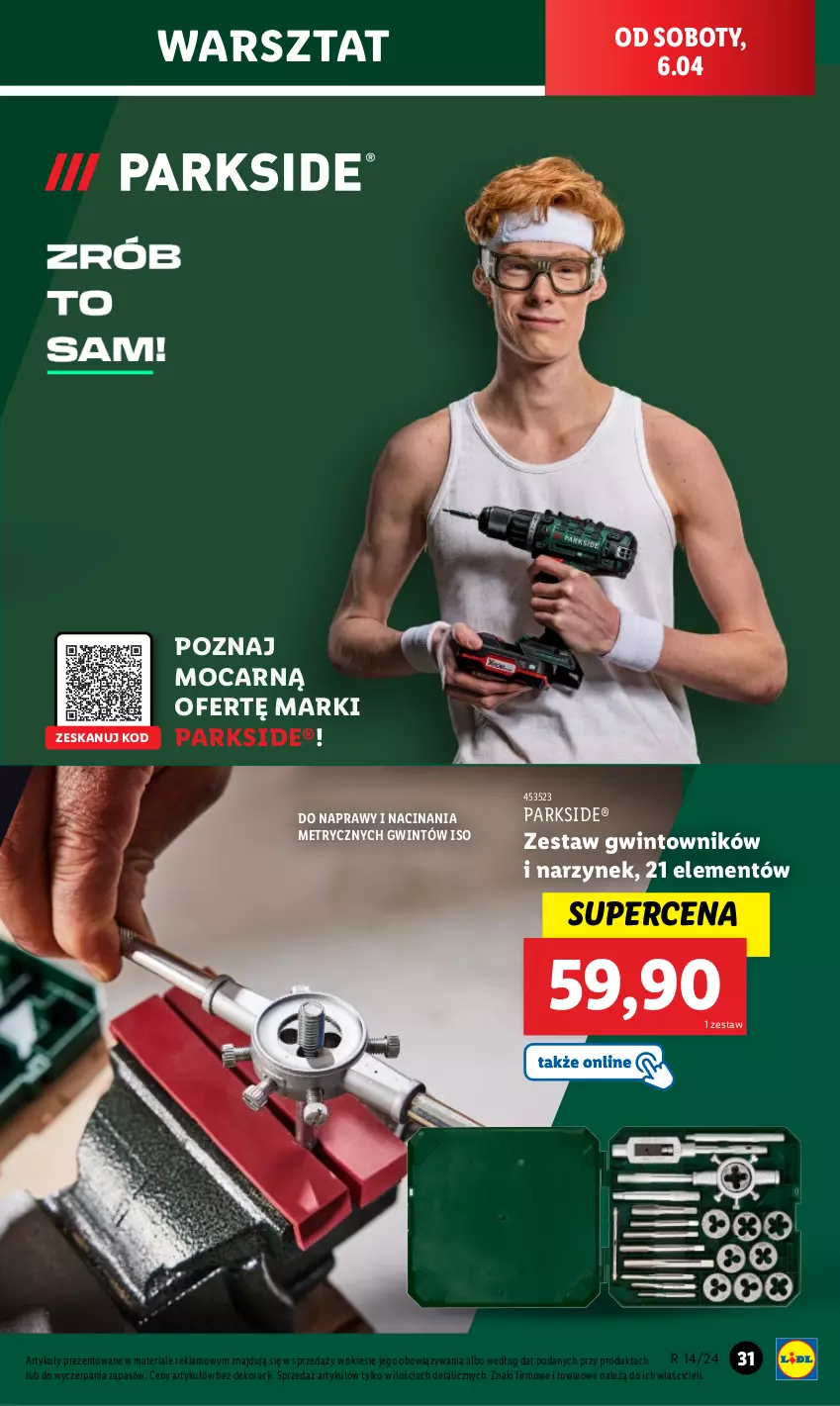 Gazetka promocyjna Lidl - GAZETKA - ważna 02.04 do 06.04.2024 - strona 37 - produkty: Parkside