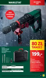 Gazetka promocyjna Lidl - GAZETKA - Gazetka - ważna od 06.04 do 06.04.2024 - strona 41 - produkty: Parkside, Top, Gra, Wiertarka, Tarka, Młot, Młotowiertarka