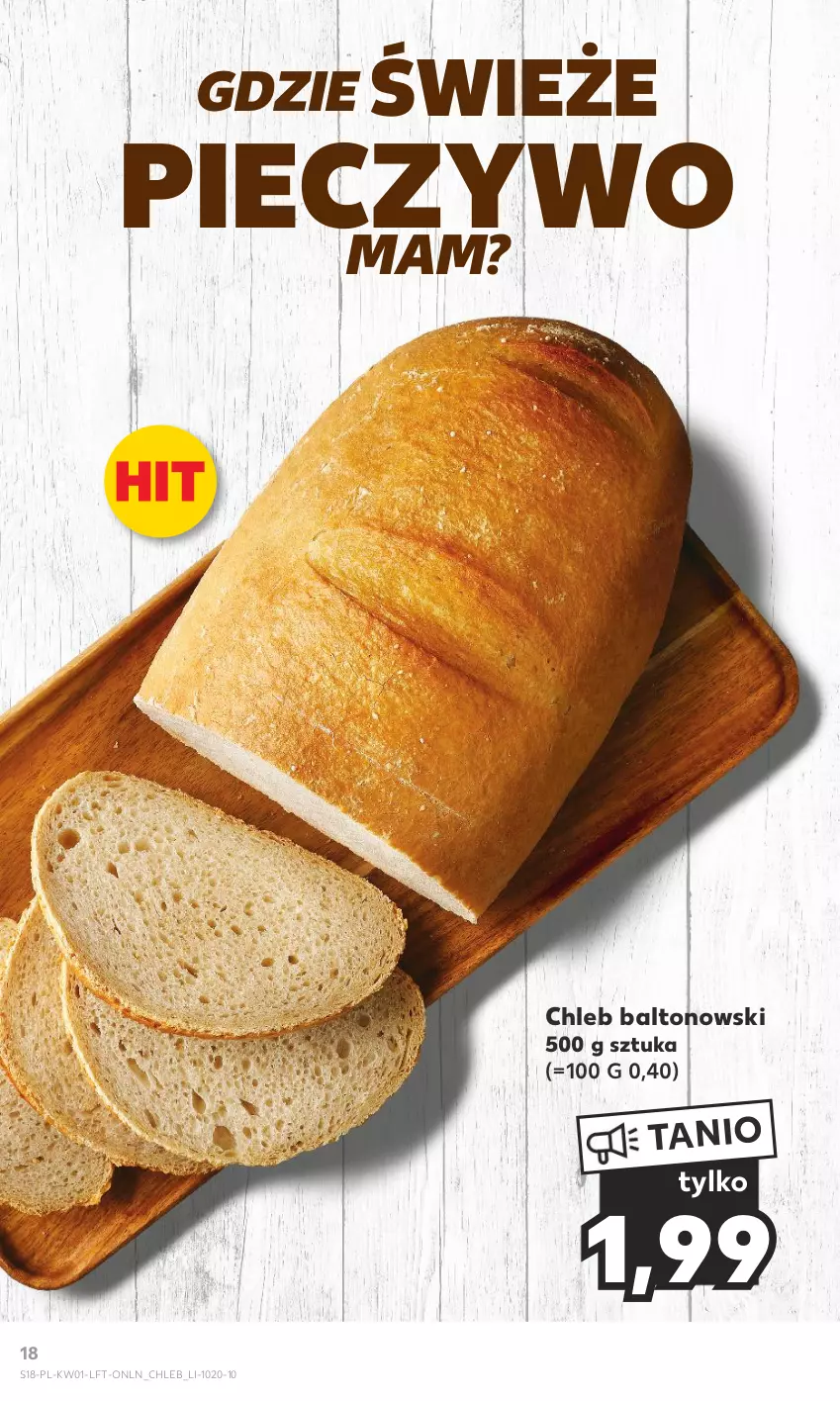 Gazetka promocyjna Kaufland - Gazetka tygodnia - ważna 03.01 do 10.01.2024 - strona 18 - produkty: Chleb, Piec, Pieczywo