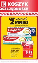 Gazetka promocyjna Kaufland - Gazetka tygodnia - Gazetka - ważna od 10.01 do 10.01.2024 - strona 11 - produkty: Colgate Total, Pasta do zębów, Kosz, Foxy, Colgate, LG