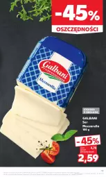 Gazetka promocyjna Kaufland - Gazetka tygodnia - Gazetka - ważna od 10.01 do 10.01.2024 - strona 17 - produkty: Mozzarella, Ser, Szynka, Galbani