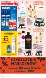 Gazetka promocyjna Kaufland - Gazetka tygodnia - Gazetka - ważna od 10.01 do 10.01.2024 - strona 56 - produkty: Ser, Rum, Gra, Serum do twarzy, Dezodorant, Płyn micelarny, Parasol, Dove, Lion, Serum, Szampon, Syoss, Peeling, Gillette, Odżywka, Lirene, Waga