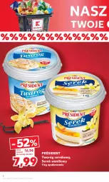 Gazetka promocyjna Kaufland - Gazetka tygodnia - Gazetka - ważna od 10.01 do 10.01.2024 - strona 6 - produkty: Ser, Twaróg, Président, Serek