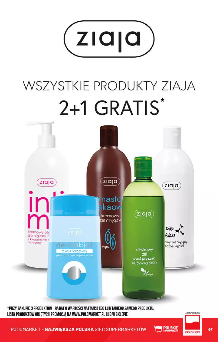 Gazetka promocyjna PoloMarket - Gazetka pomocyjna - ważna 26.10 do 31.10.2022 - strona 67 - produkty: Gra, Tera, Ziaja