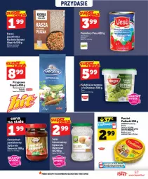 Gazetka promocyjna Topaz - Gazetka - Gazetka - ważna od 03.06 do 03.06.2026 - strona 57 - produkty: Sałatka, Koncentrat pomidorowy, Top, Ser, Kuchnia, Pasztet, Dega, Sałat, Babuni, Podlaski, Podravka, Vegeta, Kasza, Pomidory