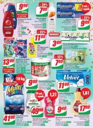 Gazetka promocyjna Dino - Gazetka 52 - Gazetka - ważna od 02.01 do 02.01.2024 - strona 27 - produkty: Płyn do prania, Pur, Do mycia naczyń, Papier, Bref, Proszek do prania, Pasta do zębów, Płyn do mycia naczyń, Papier toaletowy, Velvet, Lovi, Woolite, Ręcznik, Schauma, Chusteczki, Szampon, Płyn do mycia, Kapsułki do prania, Blend-a-Med