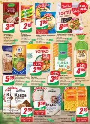 Gazetka promocyjna Dino - Gazetka 52 - Gazetka - ważna od 02.01 do 02.01.2024 - strona 7 - produkty: Ryż, Gry, Gra, Cukier, Kuchnia, Tortilla, Tarta, Sante, Melvit, Sonko, Mąka, Chleb tostowy, Dan Cake, Cukier trzcinowy, Chleb, Mąka pszenna, Bułka tarta, Kamis, Kasza, Bułka, Kasza gryczana, Ryż biały