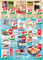 Gazetka promocyjna Dino - Gazetka 52 - Gazetka - ważna od 02.01 do 02.01.2024 - strona 9 - produkty: Prymat, Ser, HELCOM, Płaty śledziowe, Papryka, Suempol, Bulion, Winiary, Lion, Krajanka śledziowa, Krewetki, Koreczki śledziowe, Dorsz, Pomidory, Pomidory krojone, Lisner