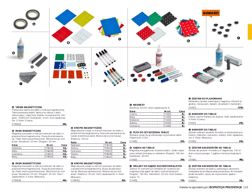Gazetka promocyjna AJ Produkty - Marzec - ważna 01.03 do 31.03.2021 - strona 111 - produkty: Grunt, Marker, Sok, Spray do czyszczenia